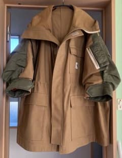 最終お値下げ　美品　2024 sacai×Carhartt コート　サイズ2 最終お値下げ 美品 2024 sacai×Carhartt コート サイズ2 - メルカリ