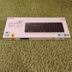 ELECOM 静音キーボード TK-FDM116SKTBKのサムネイル