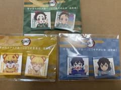 鬼滅の刃 繋がる スクエア缶バッジ 遊郭編 炭子 善子 猪子 - メルカリ