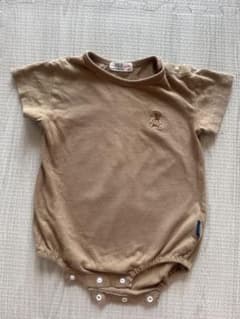 POLO Baby ロンパース 80cm ベージュ ベア刺繍のサムネイル