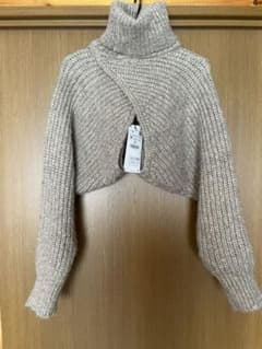 クロップドニット　ZARAのサムネイル