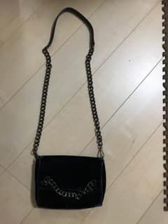 ショルダーバッグ ZARA チェーンバッグ スエードのサムネイル