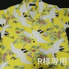 アロハシャツ 和柄 鶴のサムネイル
