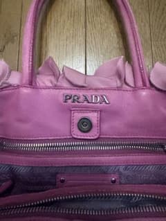 PRADA TESSUTO RUFFEL（テスート フリル）ナイロントートバッグ - メルカリ