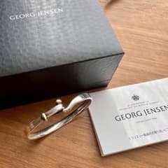 箱付ジョージジェンセン TORUN バングル 18K × シルバー925 XS - メルカリ