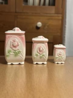 イマン ジャンヌ ほんわかピンク キャニスター 3個セット - メルカリ