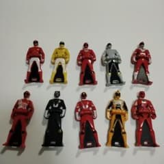 レンジャーキー　10体のサムネイル