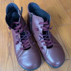 センソユニコ慈雨ショートブーツ24.5センチ - メルカリ