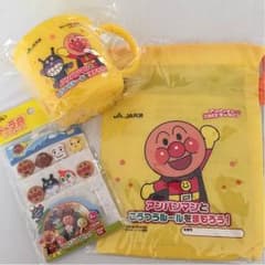アンパンマン コップ、コップ袋、お弁当のピックセットのサムネイル