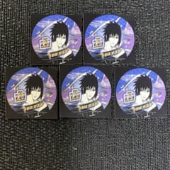 NARUTO バースデイ缶バッジステッカー 2025 5枚 うちはサスケ - メルカリ