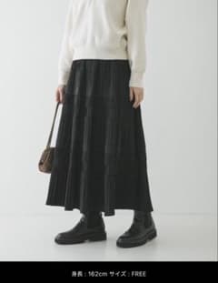 〈お値下げ中〉プリーツティアードスカートのサムネイル