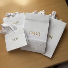 Dior ショップ袋 4枚セットのサムネイル