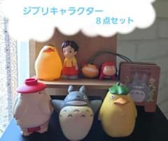 Studio Ghibli Figure Set (7 pieces): Finger Puppets and Straps