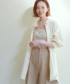natural couture  ストライプビッグシャツのサムネイル