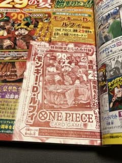 週刊少年ジャンプ 2024年33号 ワンピース連載29周年記念 カード付き
