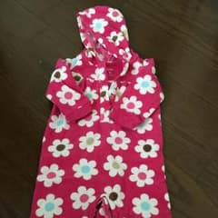 carter's お花柄カバーオールのサムネイル