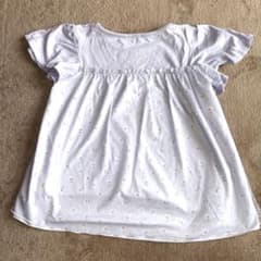 any FAM デイジー刺繍 フリル袖 Tシャツ 130cmのサムネイル