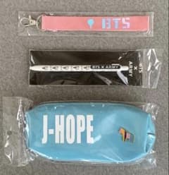BTS J-HOPE 펜 케이스 스트랩 키 체인 볼펜 최종