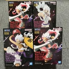 ワンピース BATTLE RECORD COLLECTION フィギュア x4のサムネイル