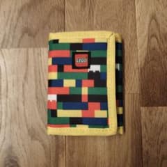 【美品】LEGO キッズ用 三つ折り財布 カラフルブロック柄のサムネイル