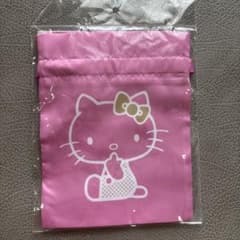 サンリオ展FINAL ver. キティちゃん 巾着 ピンクのサムネイル