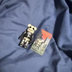 レア】シリーズ1 ベアブリック100% ホラー スカル - メルカリ