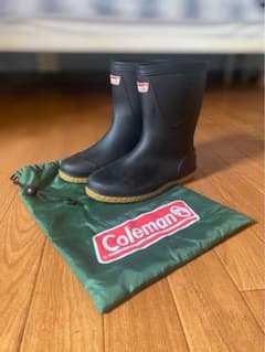 【さくちゃんさま専用】Coleman パッカブルレインブーツ 長靴 折りたたみのサムネイル