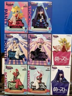 送料込未開封】Panty & Stocking フィギュア 8種セット - メルカリ