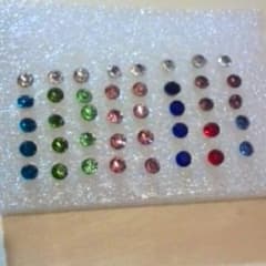 樹脂ピアス20組セットのサムネイル