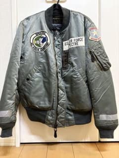 U.S. AIR FORCE MA-1 フライトジャケット リアルマッコイズ 旧ザリアルマッコイズ MA-1 フライトジャケット 本物。美品。 - メルカリ