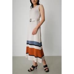 AZUL BY MOUSSYノースリーブ フロントボタン ワンピース ベージュのサムネイル
