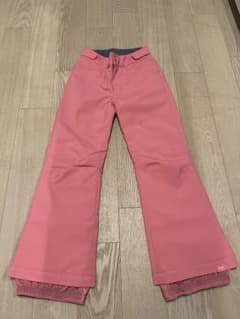 【美品】ROXY サーモンピンク スキーウェア10/M/M/M140のサムネイル