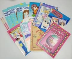【当時物】平成レトロ りぼん 付録 ノート 8冊 ＆ 鉛筆 セット まとめ売りのサムネイル