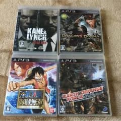 ワンピース海賊無双、KANE&LYNCH、ドラゴンズドグマ、アースディフェンスのサムネイル
