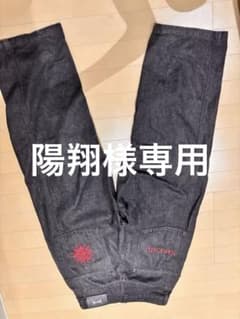 再販ナシ‼️旧NOREMID 黒赤デニム - メルカリ