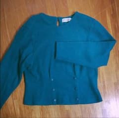 vintage 鮮やかグリーントップスのサムネイル