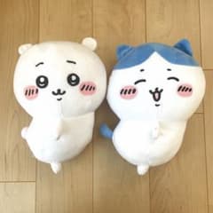 치이카와 오시리후리후리 BIG 인형 치이카와&하치와레