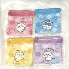 ちいかわ くら寿司コラボ　巾着 全4種コンプリートのサムネイル