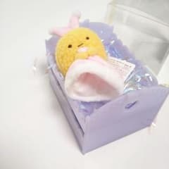 すみっコぐらし　ベッド型小物入　えびふらいのしっぽれ　てのりぐるみ付のサムネイル