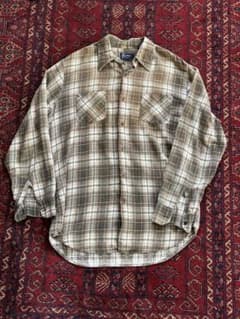 70s JCPenney オンブレ チェックシャツ ヴィンテージ USA 古着のサムネイル