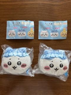 영화 치카카와 인어의 섬의 비밀 떡 페이스 마스코트 하치왈렛 2점 세트