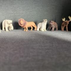 動物 ミニフィギュア 5体セットのサムネイル