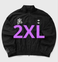 ジャケット・アウター XS ADIDAS WILLY CHAVARRIA STRIPE JACKET ADIDAS ORIGINALS Willy Chavarria x adidas Pinstripe Jacket - Black
