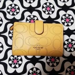 COACH 財布 折り財布 コインケース レザー ハニーのサムネイル