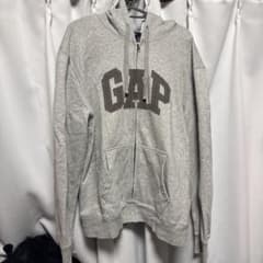 GAP ジップアップパーカー グレーのサムネイル