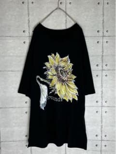 Ground Y yohji yamamoto 百花繚乱 ひまわり カットソー Ground Y yohji yamamoto 百花繚乱 ひまわり カットソー - メルカリ