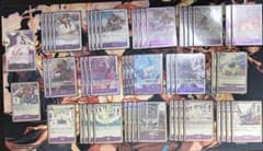 ワンピース カードゲーム 紫エネル　デッキ　パーツ二重スリーブ　付のサムネイル