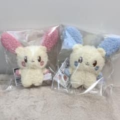 ①ポケピース ぬいぐるみボールチェーンマスコット プラスル マイナン