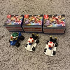 マクドナルド マリオカート8 デラックス ミニカー 3点セットのサムネイル