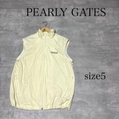 PEARLY GATES ジップアップ ライト ベスト 5 メンズ - メルカリ